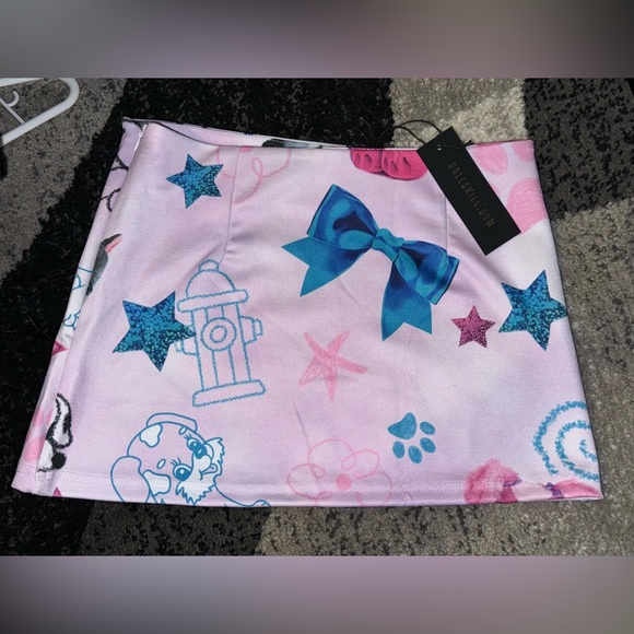 NWT plush paradise DollsKill Mini skirt size XS super cute - Picture 3 of 6